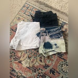 Shorty shorts. Size 3 to 4